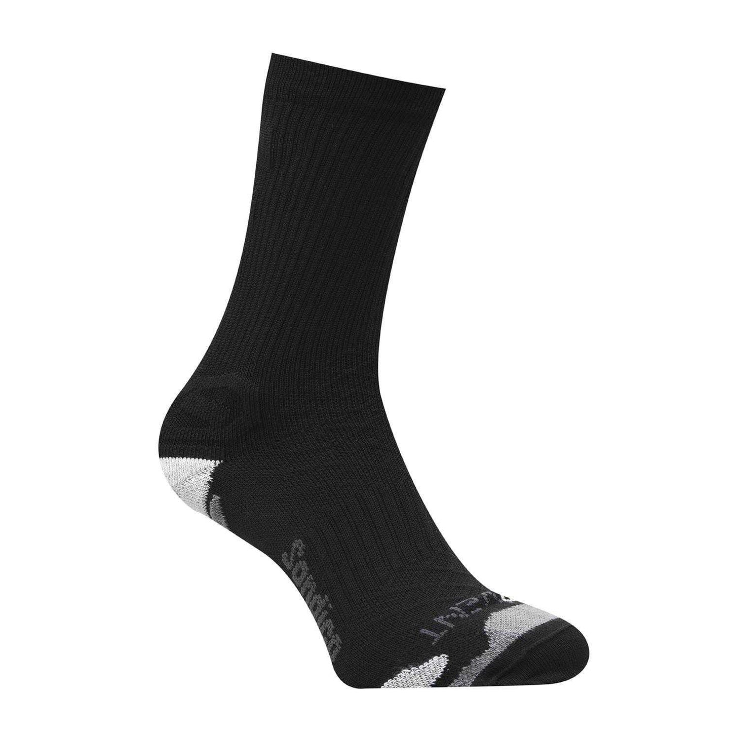 Black - Back - Sondico Mens Elite Crew Socks