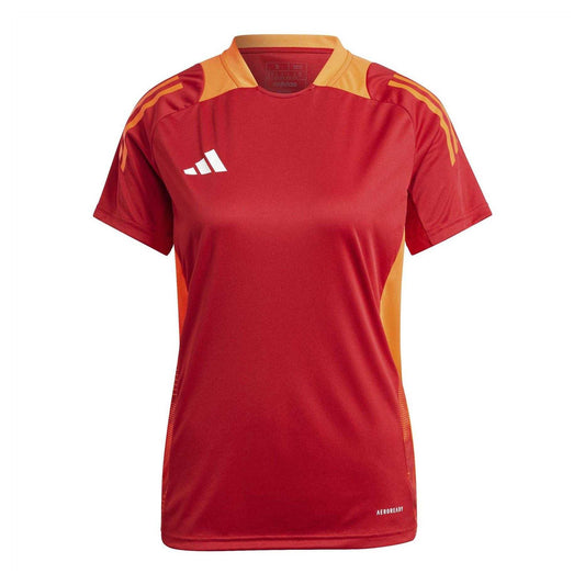 Team Power Red - Front - Adidas Womens-Ladies Tiro 24 Competition Football Jersey