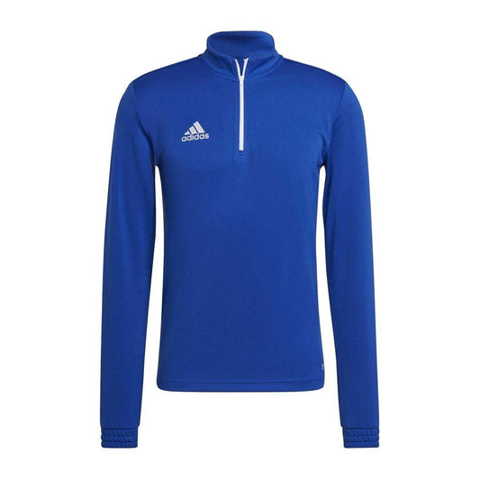 Royal Blue - Front - Adidas Unisex Adult Long-Sleeved Sweatshirt