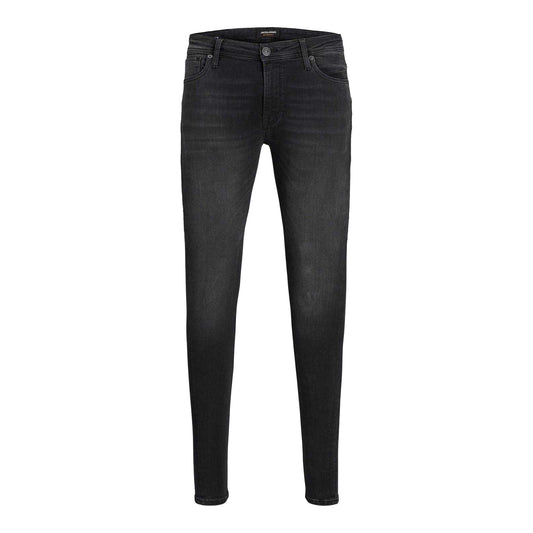 Black Denim - Front - Jack And Jones Mens Spry Skinny Jeans