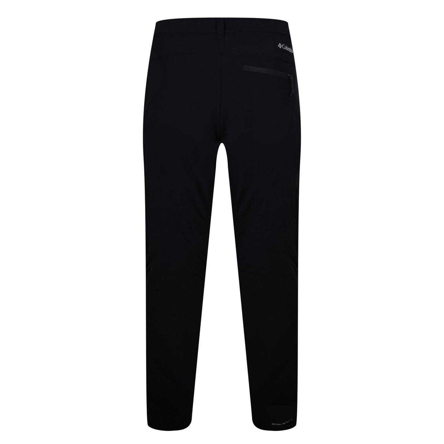 Black - Back - Columbia Mens Canyon Regular Trousers