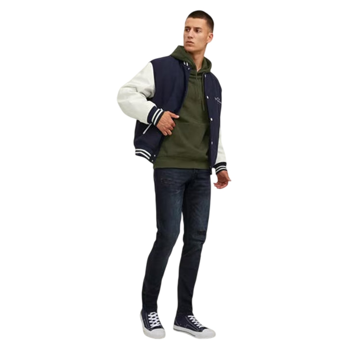 Rosin - Lifestyle - Jack And Jones Mens Regular Drawstring Hoodie