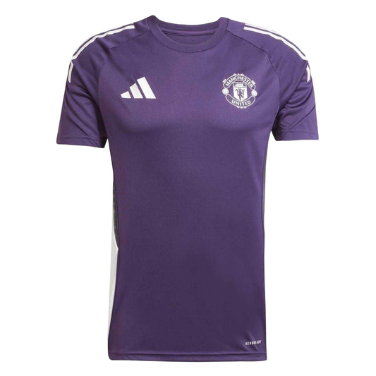 Blue - Front - Adidas Mens 2025-2026 Manchester United FC Jersey