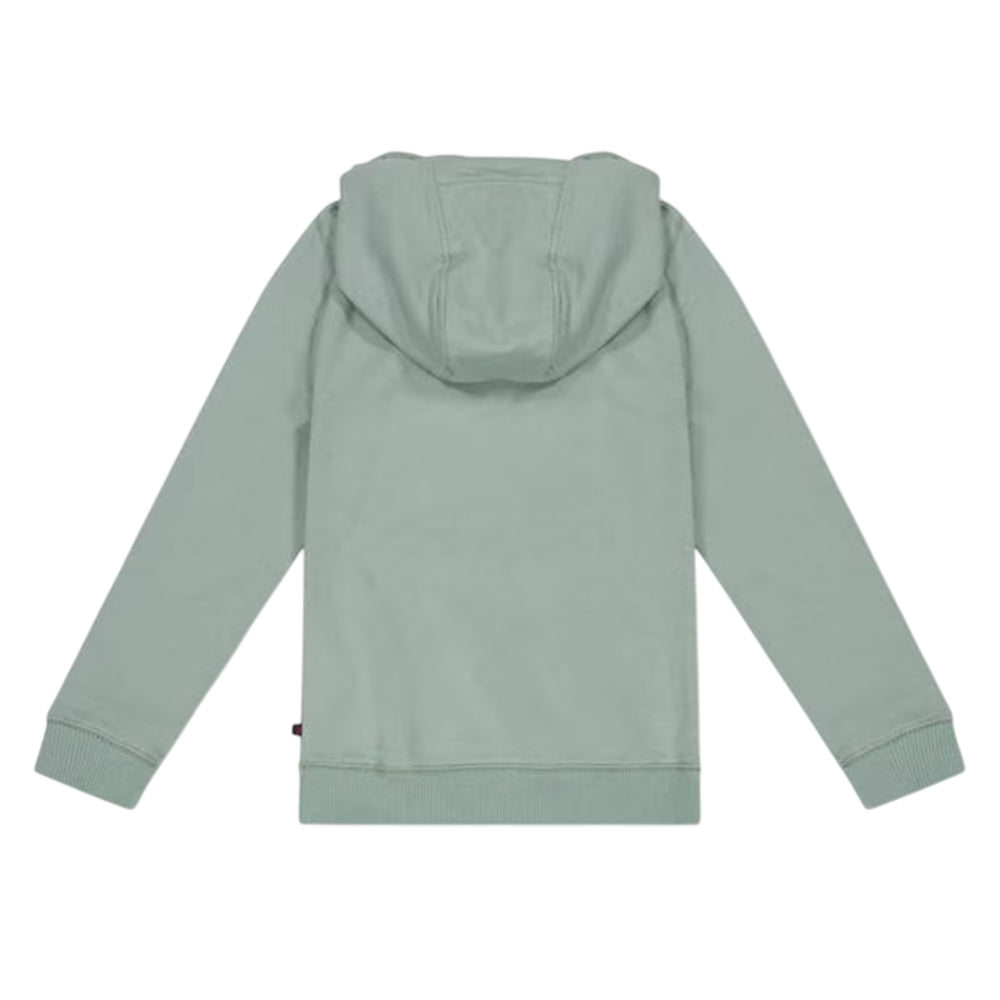 Seafoam Green - Back - Farah Boys Raglan Drawstring Hoodie