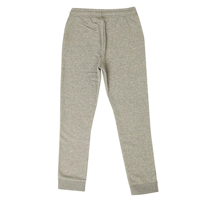 Grey - Back - Lacoste Childrens-Kids Fleece Sport Jogging Bottoms