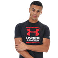 Black - Side - Under Armour Mens GL Foundation Short-Sleeved T-Shirt