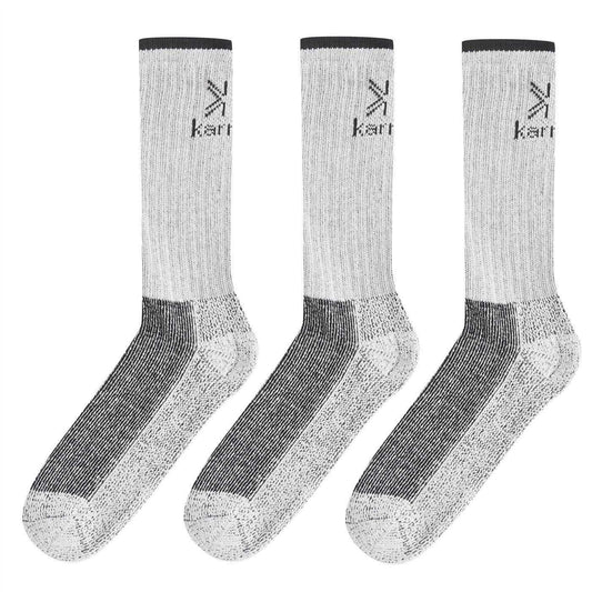 Beige - Front - Karrimor Mens Heavyweight Boot Socks (Pack of 3)