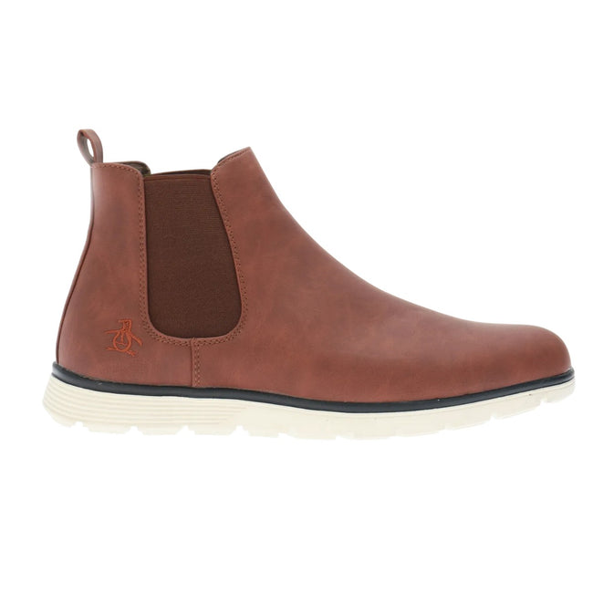 Tan - Lifestyle - Original Penguin Mens Nico Boots