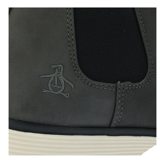 Charcoal - Pack Shot - Original Penguin Mens Nico Boots