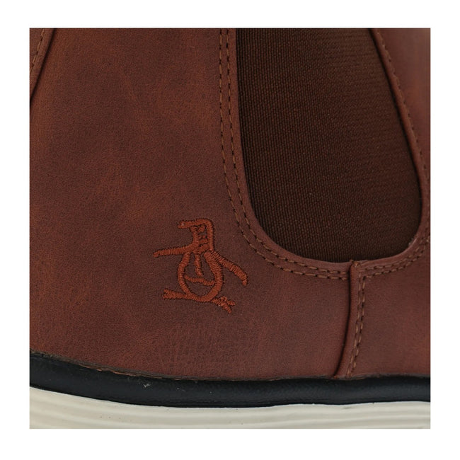 Tan - Pack Shot - Original Penguin Mens Nico Boots