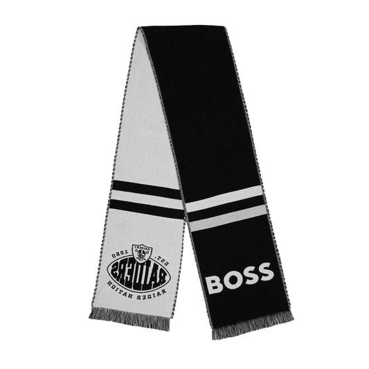 Black - Front - Boss Las Vegas Raiders Scarf
