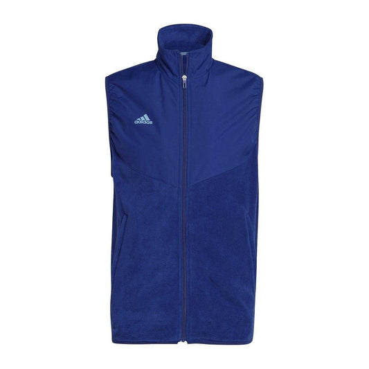 Blue - Front - Adidas Mens Tiro Sport Gilet