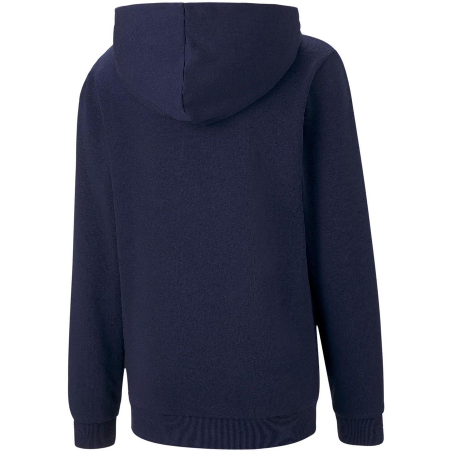 Peacoat - Back - Puma Childrens-Kids TeamGoal 23 Casuals Drawstring Hoodie