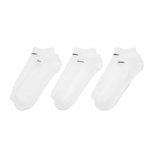 White - Front - Nike Mens No-Show Socks (Pack of 3)