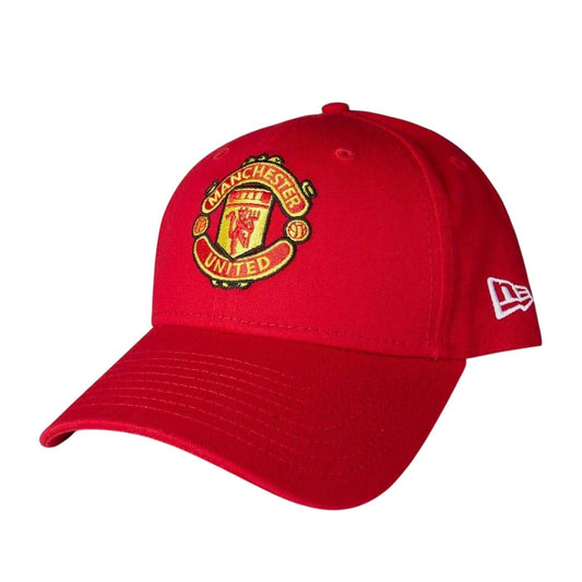 Red - Front - New Era 9Forty Manchester United FC Baseball Cap
