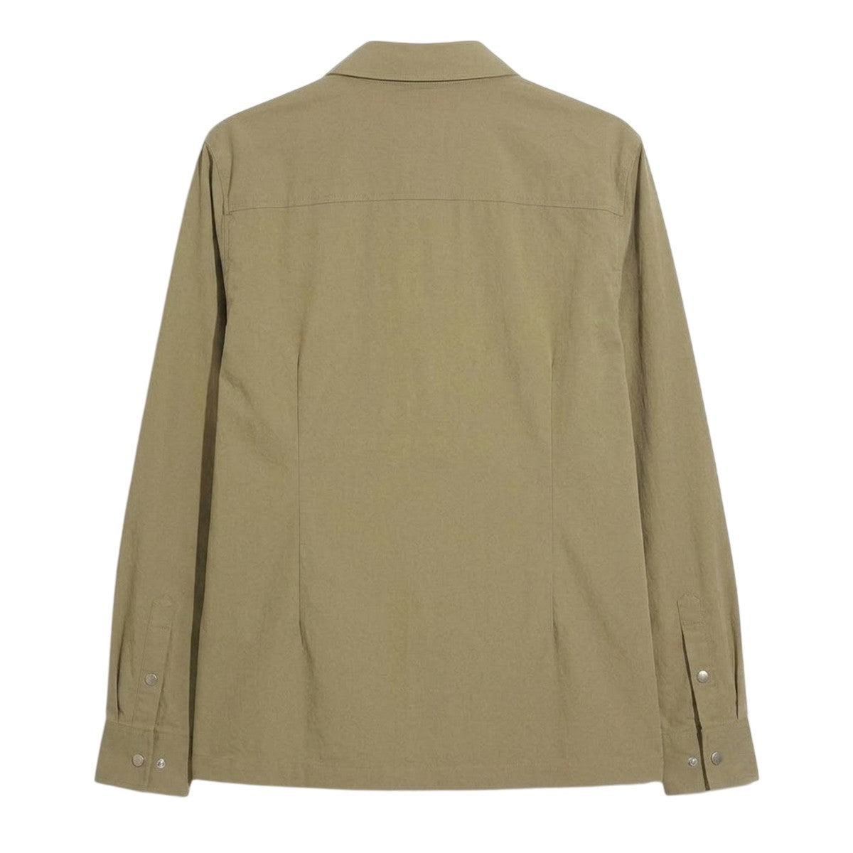 Khaki - Back - Farah Mens Overshirt