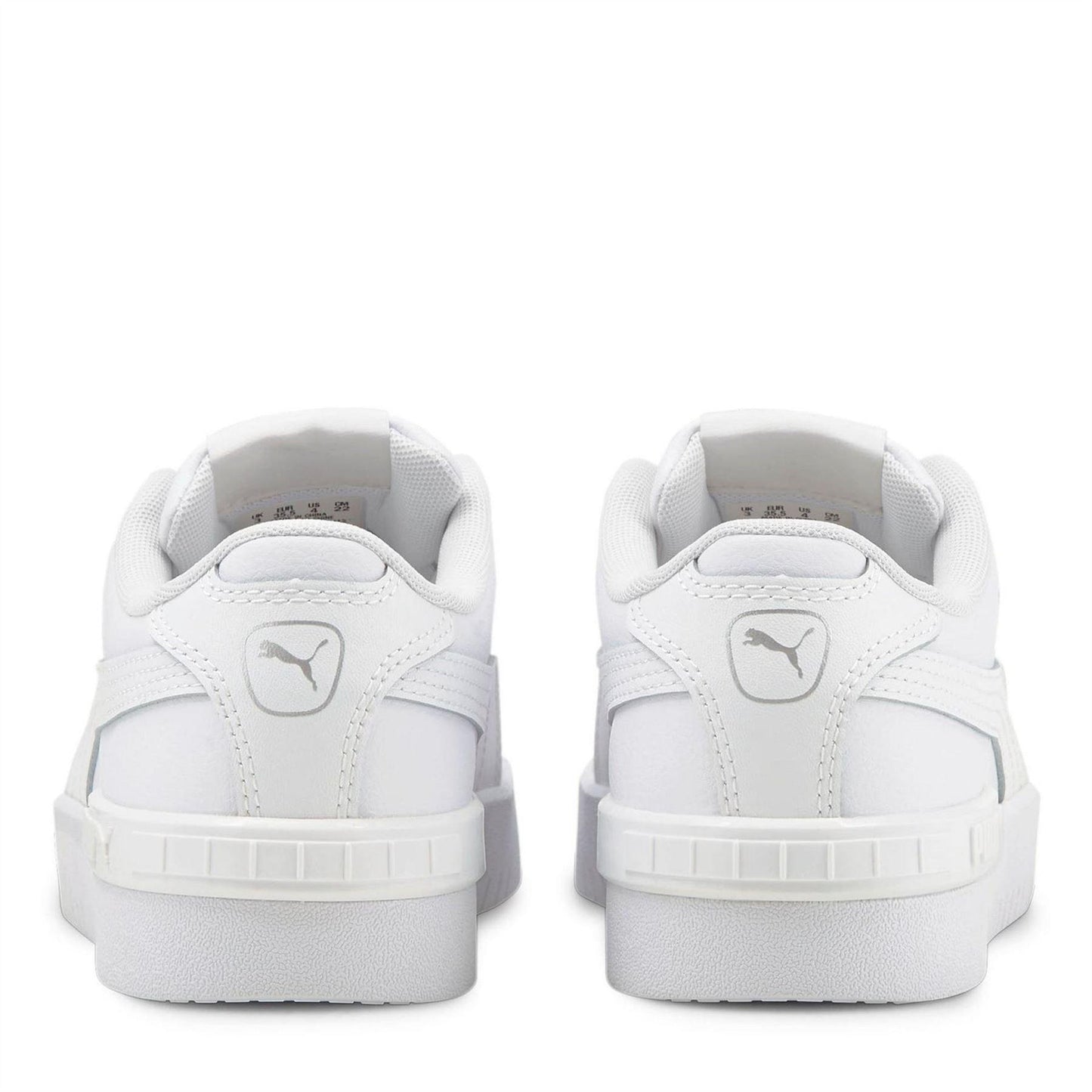 White - Pack Shot - Puma Girls Jada Trainers