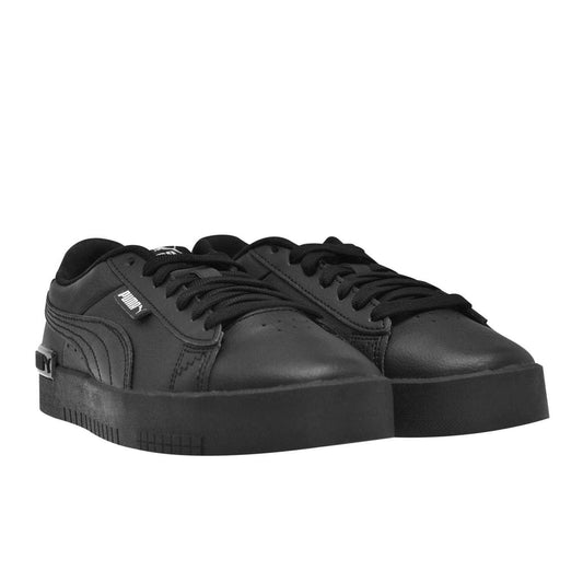 Black - Front - Puma Girls Jada Trainers