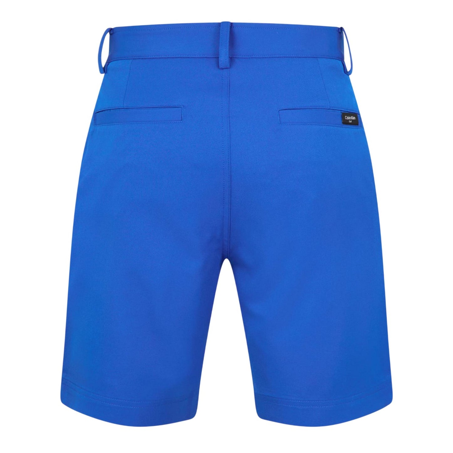 Mid Blue - Back - Calvin Klein Mens Regular Golf Shorts