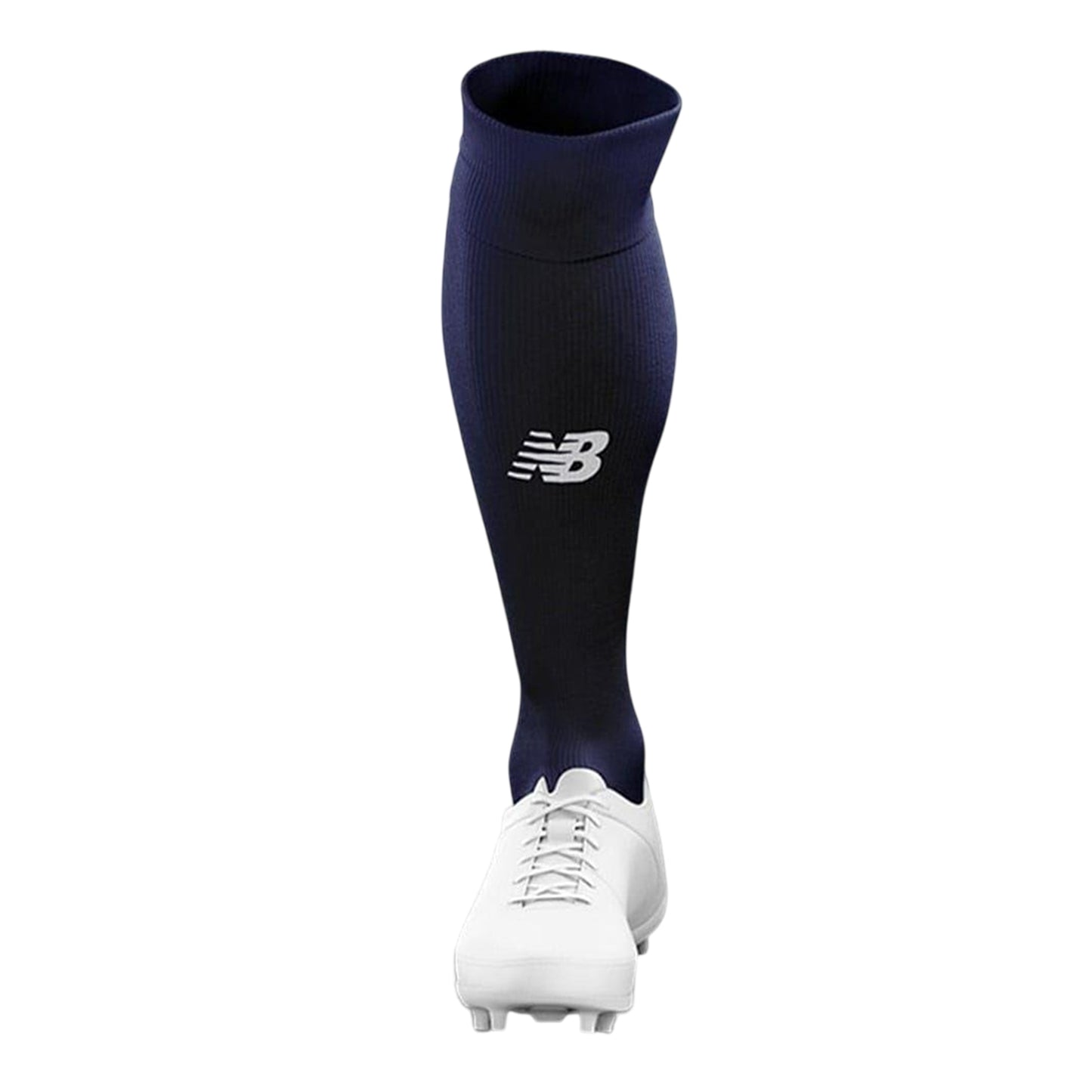Navy - Back - New Balance Mens Logo Football Socks