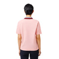 Pink - Back - Lacoste Unisex Adult Roland-Garros Edition Umpire Sport Polo Shirt