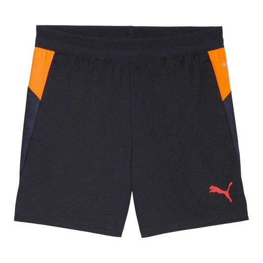 Navy-Orange - Front - Puma Childrens-Kids Cup Shorts
