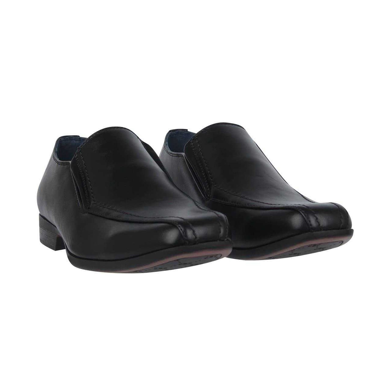 Black - Pack Shot - Giorgio Boys Bourne Slip-on Shoes