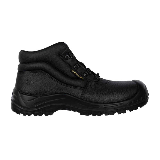 Black - Front - Dunlop Mens North Carolina Leather Safety Boots