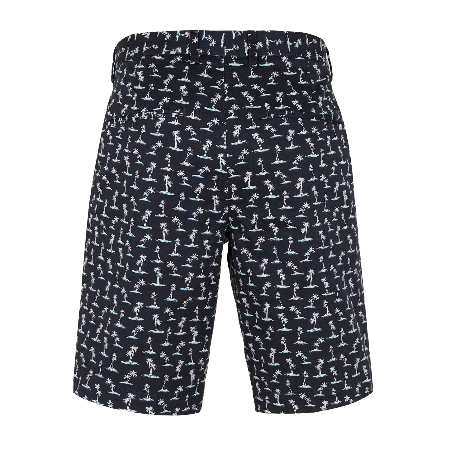 Pastel Blue - Back - Boss Mens All-Over Print Chino Shorts