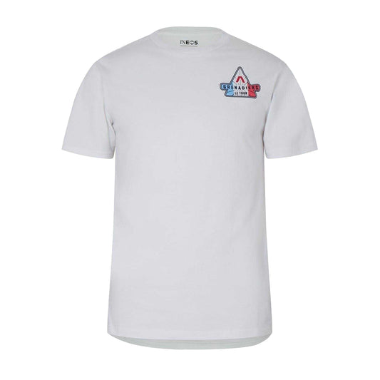 Brilliant White - Front - Castore Mens Grenadiers Tour Logo Regular T-Shirt