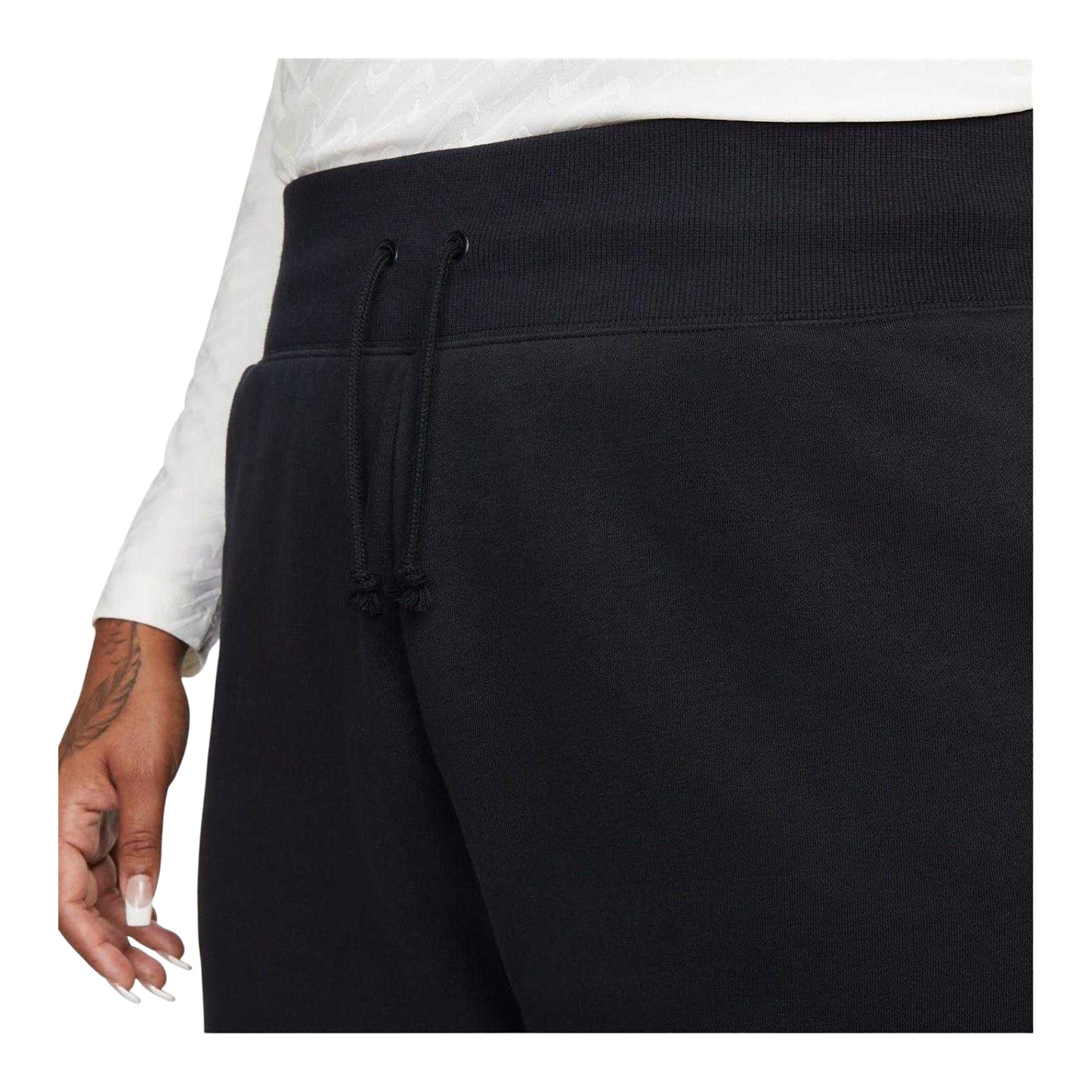 Black-Sail - Lifestyle - Nike Womens-Ladies Phoenix Fleece Jogging Bottoms