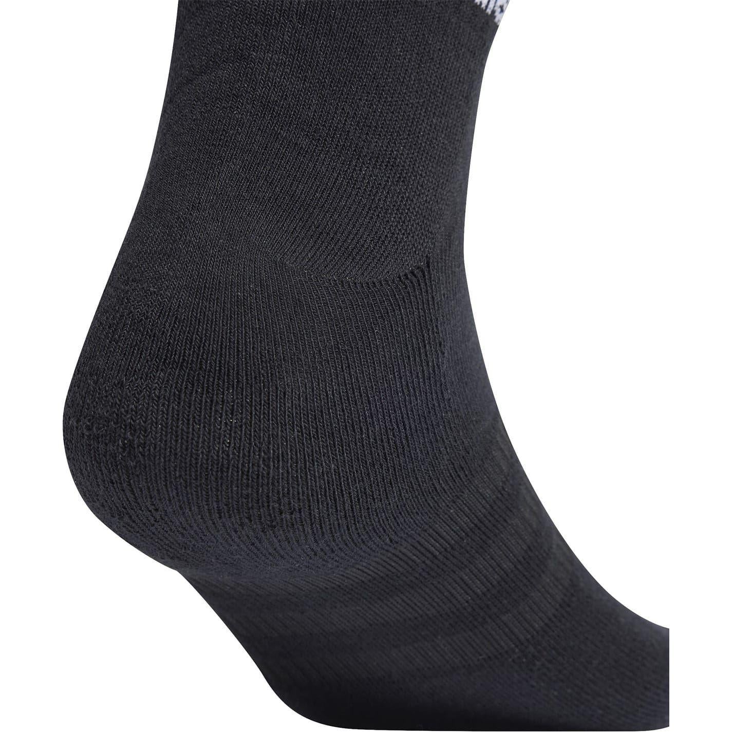 Black - Lifestyle - Adidas Womens-Ladies Ankle Socks (Pack of 3)