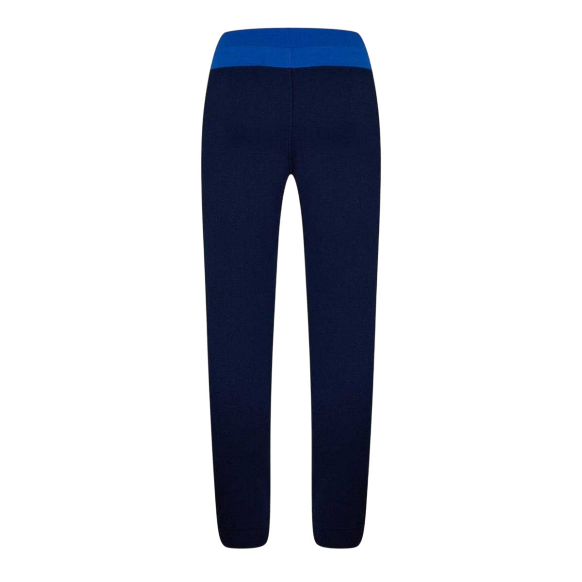 Navy - Back - Boss Childrens-Kids Colour Block Regular Jogging Bottoms