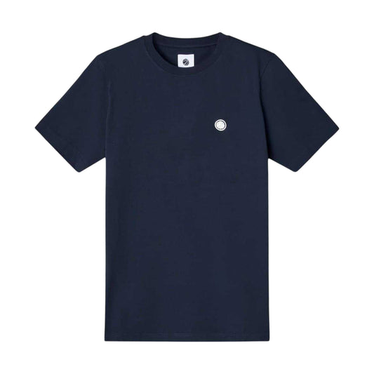 Navy - Front - Pretty Green Mens Mitchell Cotton T-Shirt