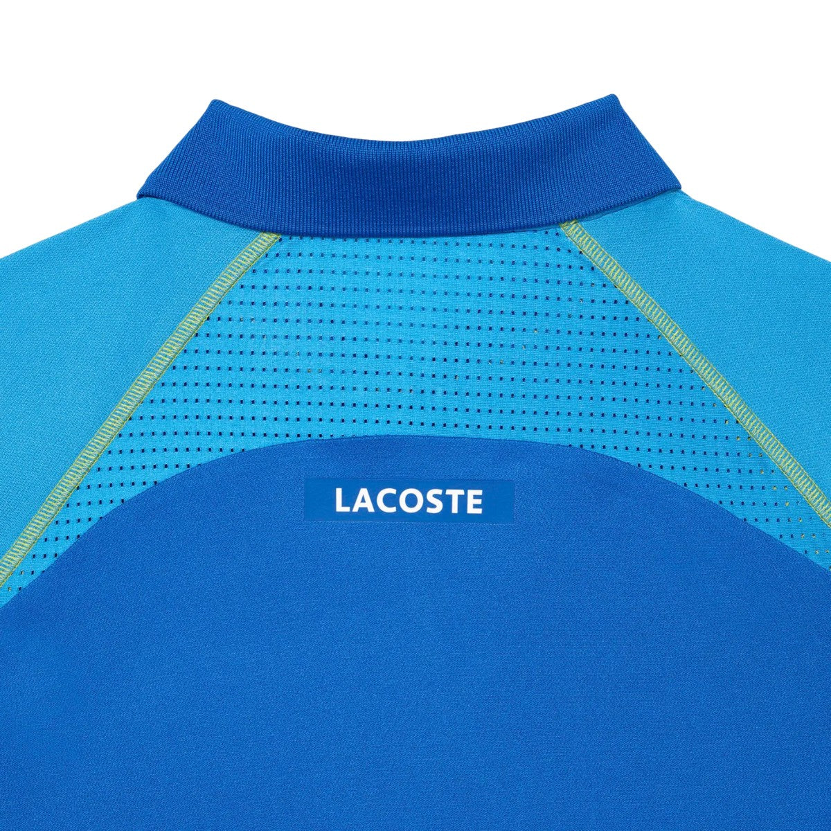 Blue - Lifestyle - Lacoste Mens Recycled Polyester Tennis Polo Shirt