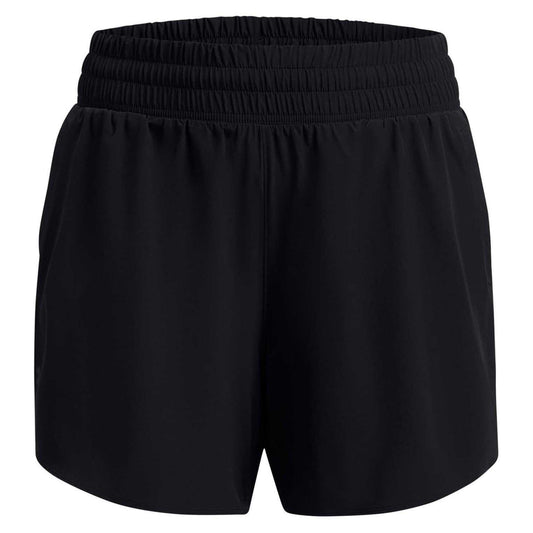 Black - Front - Under Armour Womens-Ladies Vanish Running Shorts