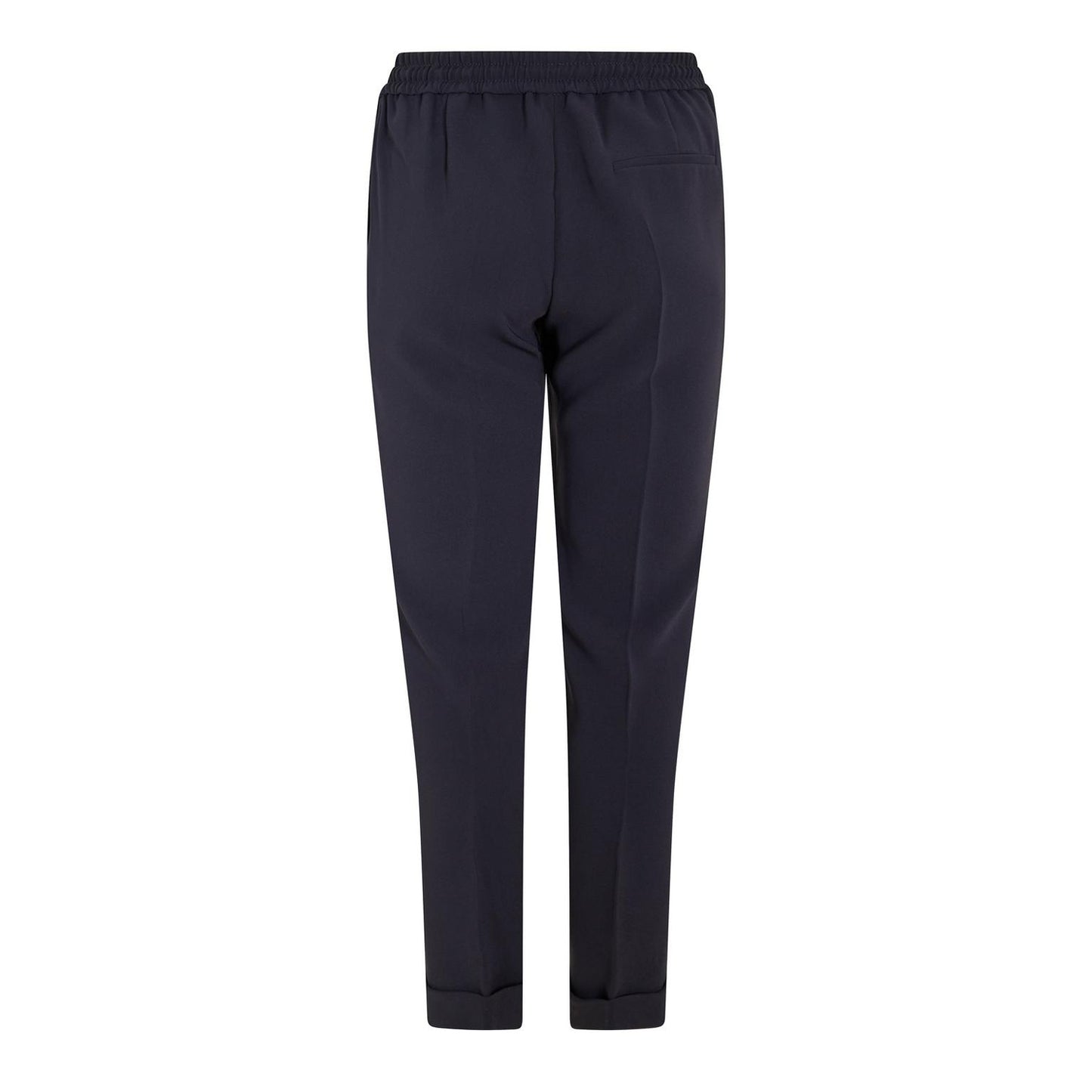 Dark Blue - Back - Boss Womens-Ladies Tariyanah Straight Leg Trousers