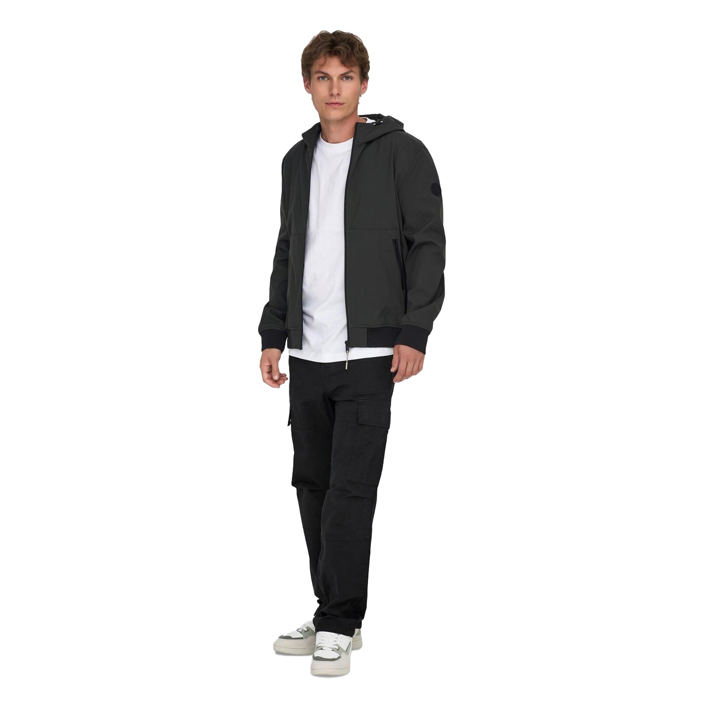 Black - Lifestyle - Only Mens Cargo Trousers