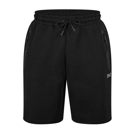 Black - Front - Everlast Mens Tech Sweat Shorts