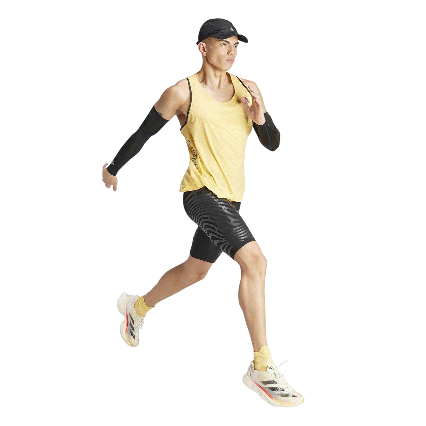 Black - Lifestyle - Adidas Mens Adizero Running Shorts
