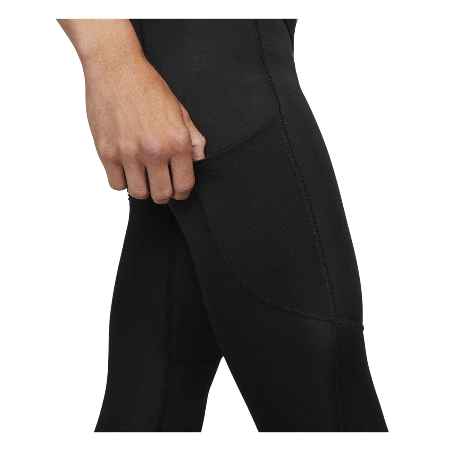 Black-White - Lifestyle - Nike Mens Pro Leggings