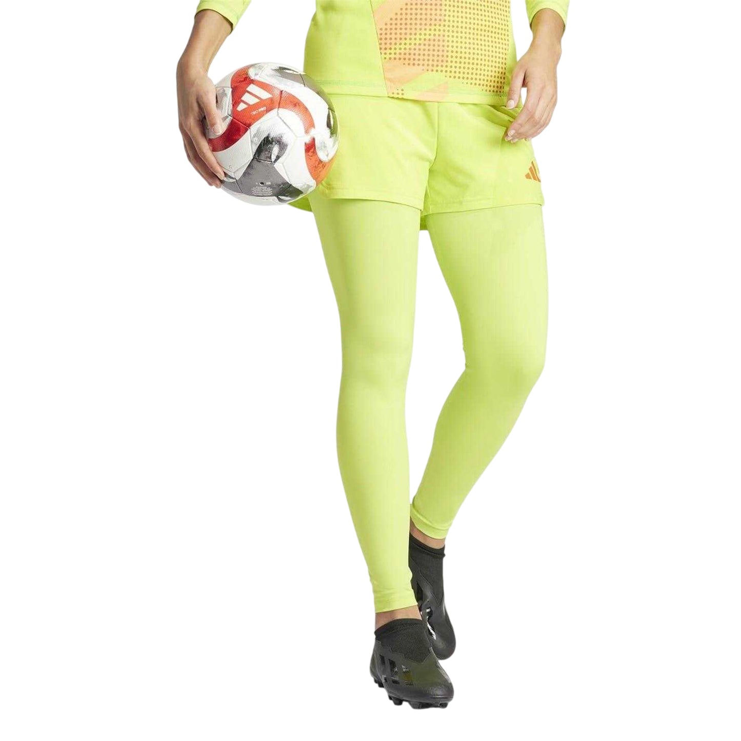 Solar Yellow - Lifestyle - Adidas Womens-Ladies Tiro 24 Fitted Leggings