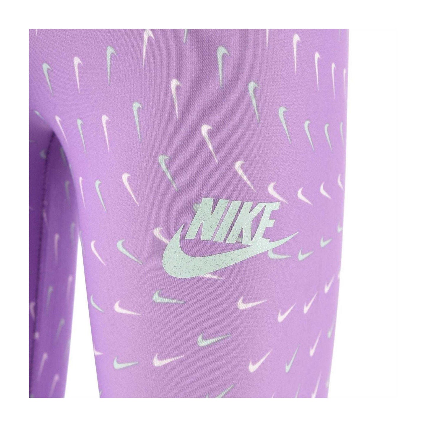 Violet - Lifestyle - Nike Childrens-Kids All-Over Print Leggings