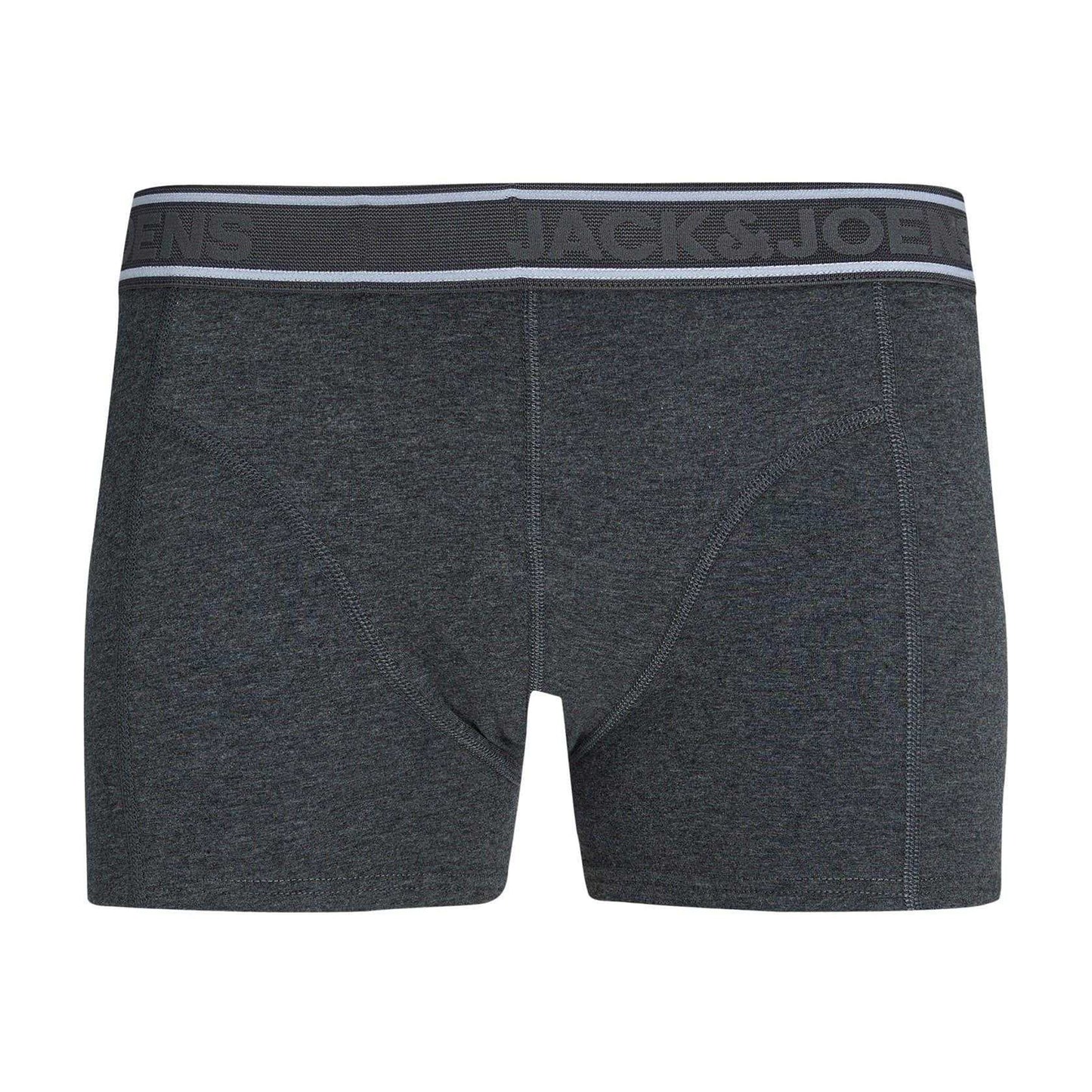 Asphalt - Front - Jack And Jones Mens Jacsuper Basic Boxer Shorts