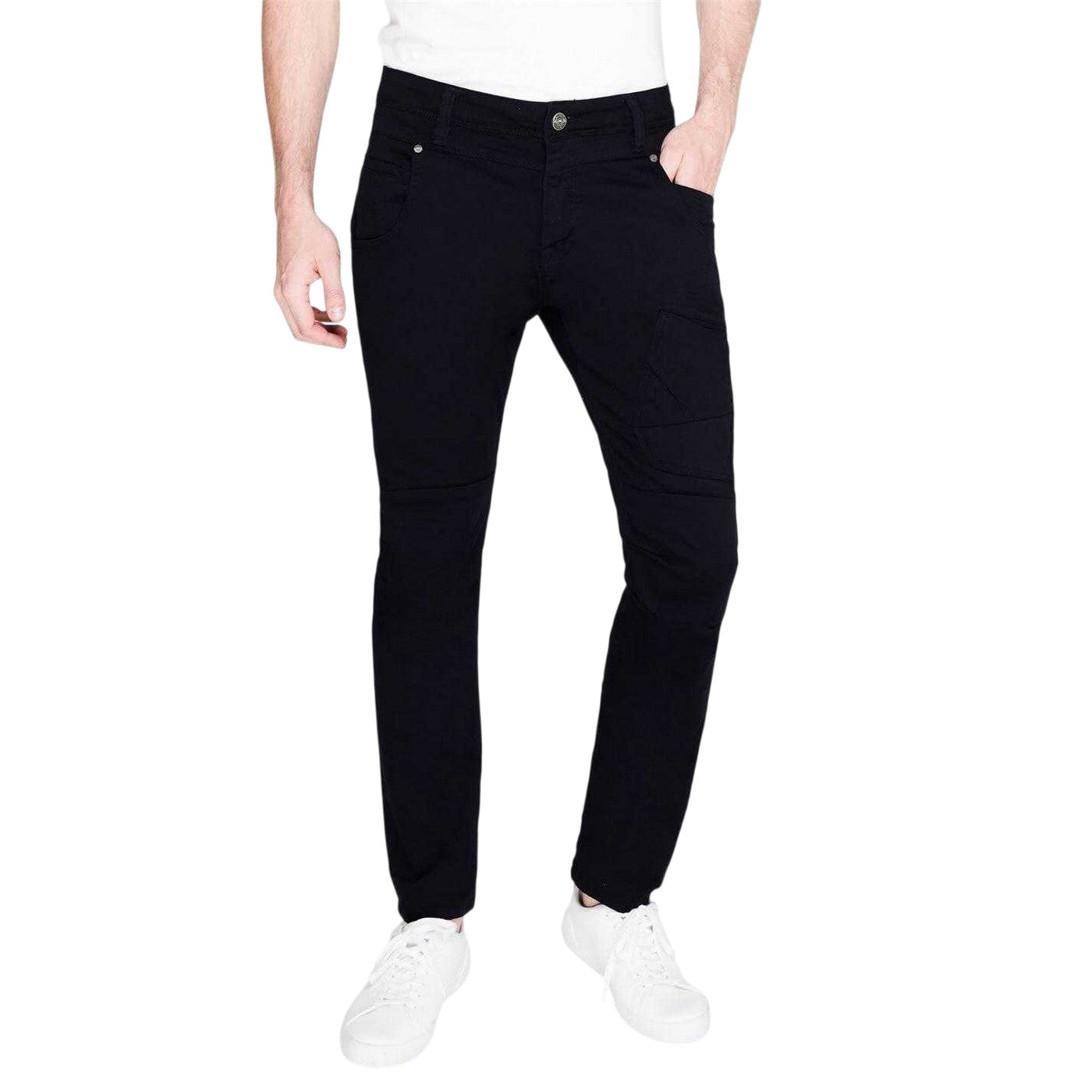 Navy - Pack Shot - 883 Police Mens Vialli Chinos