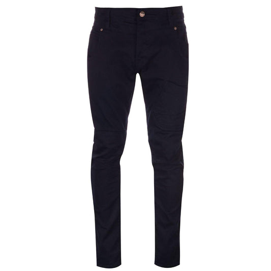Navy - Front - 883 Police Mens Vialli Chinos