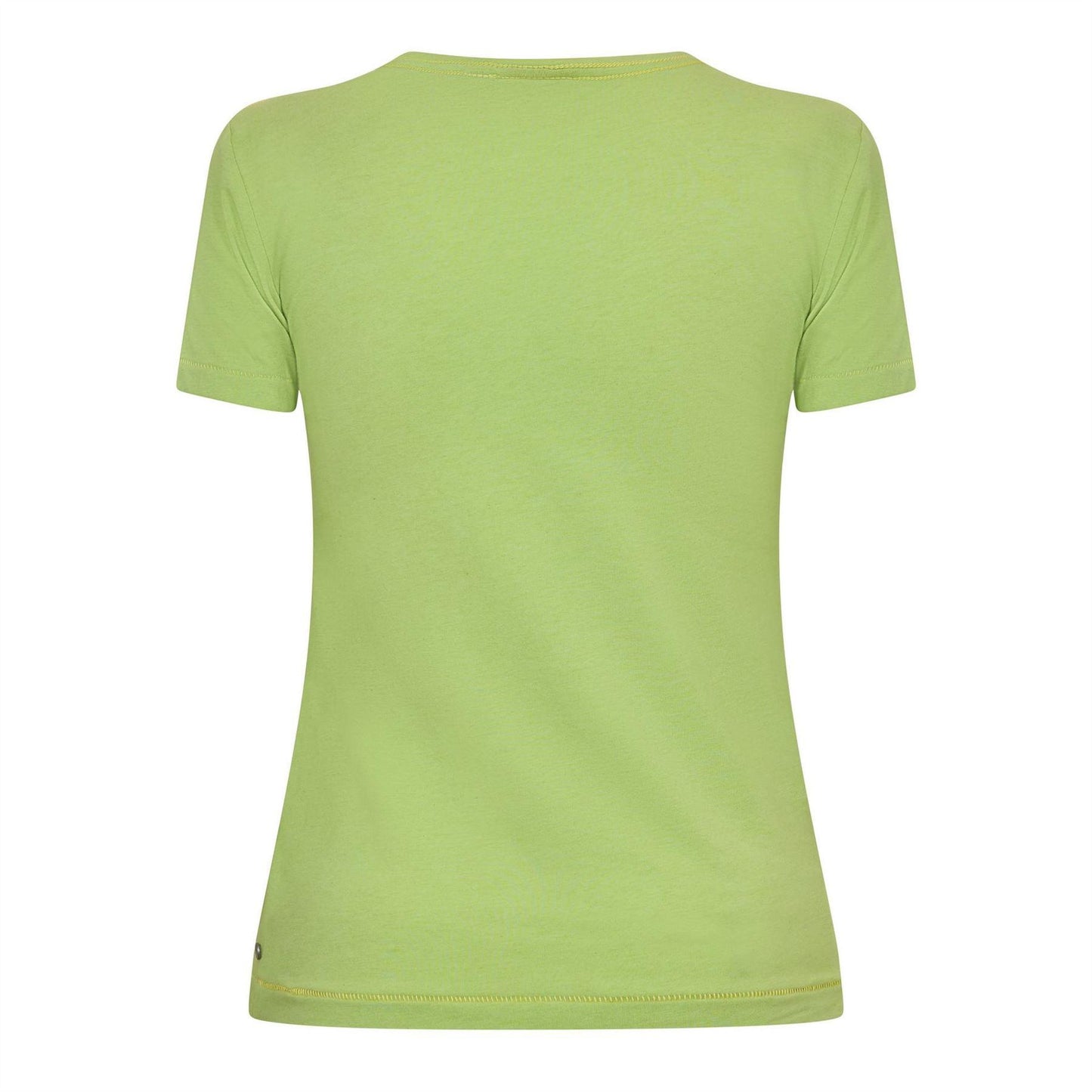 Green - Back - Puma Womens-Ladies Clyde Regular T-Shirt