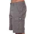 Charcoal - Pack Shot - Weekend Offender Mens High Desert Cargo Shorts