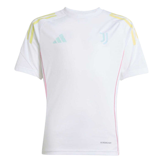 Black - Front - Adidas Childrens-Kids Juventus FC Training Football Jersey