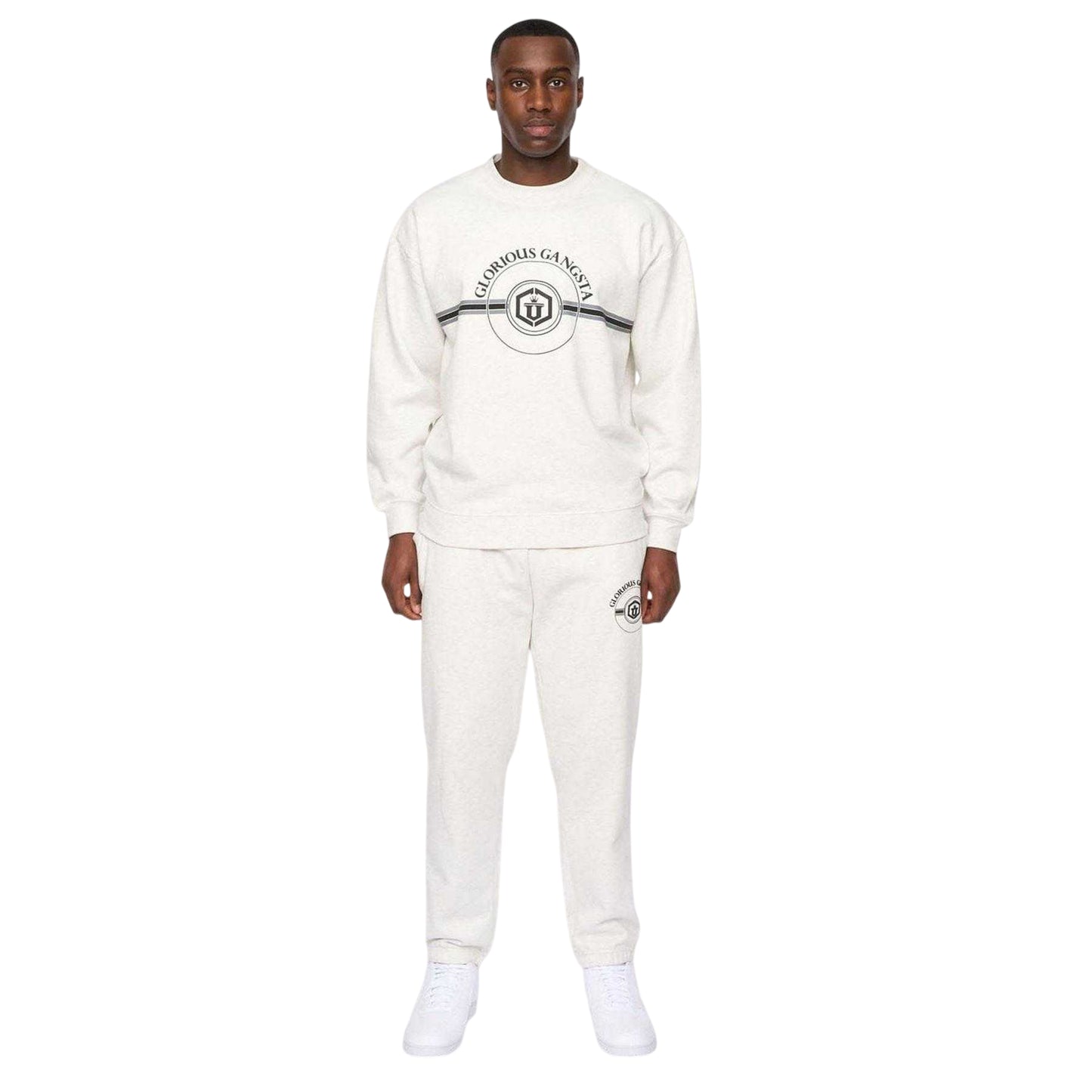 Grey - Lifestyle - Glorious Gangsta Mens Ceazar Joggers